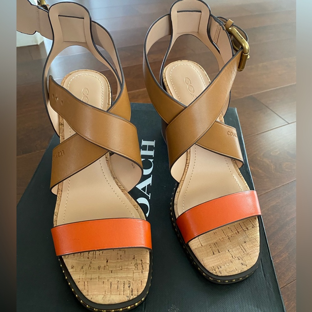 Coach Many LTR Heel Sandles